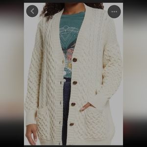 Urban outfitters Bdg long cable knit cardigan